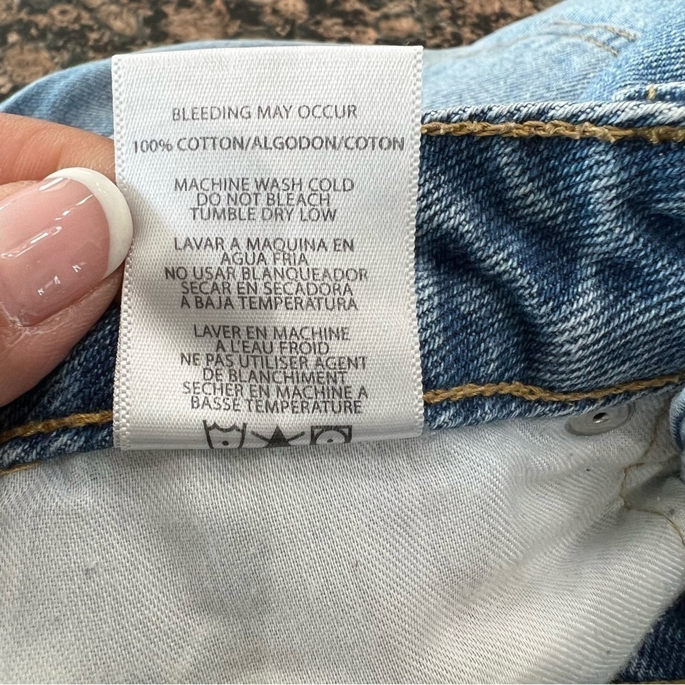 Hidden Denim Tracey Frayed Hem Size 24 - Picture 8 of 11